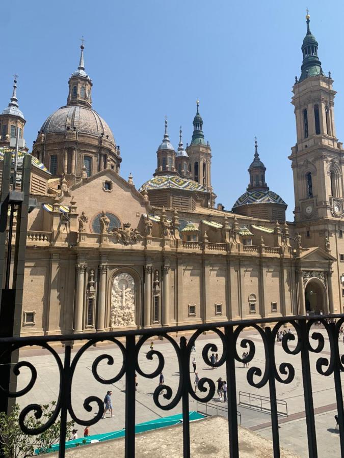 Апартаменты Vtz El Balcon A La Basilica V - Vistas Inmejorables A La Basilica Del Pilar! Сарагоса Экстерьер фото