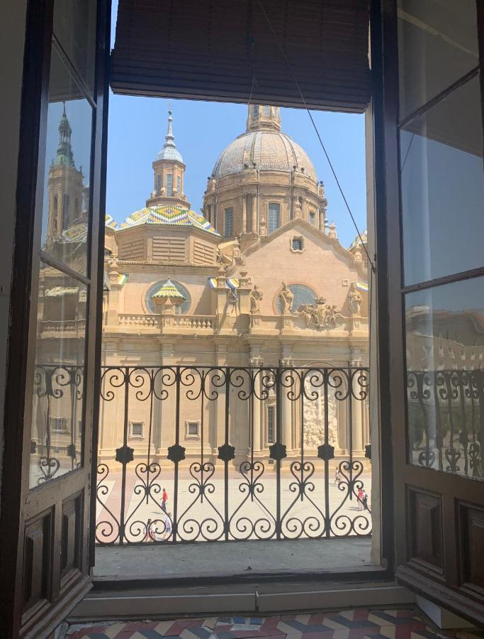 Апартаменты Vtz El Balcon A La Basilica V - Vistas Inmejorables A La Basilica Del Pilar! Сарагоса Экстерьер фото